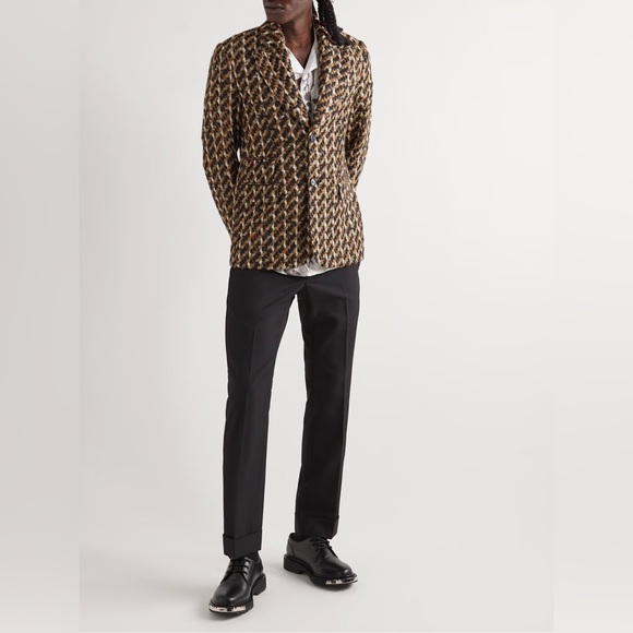 Brand new Richard macrotweed jacket ERDEM size 52 XL - Picture 11 of 17